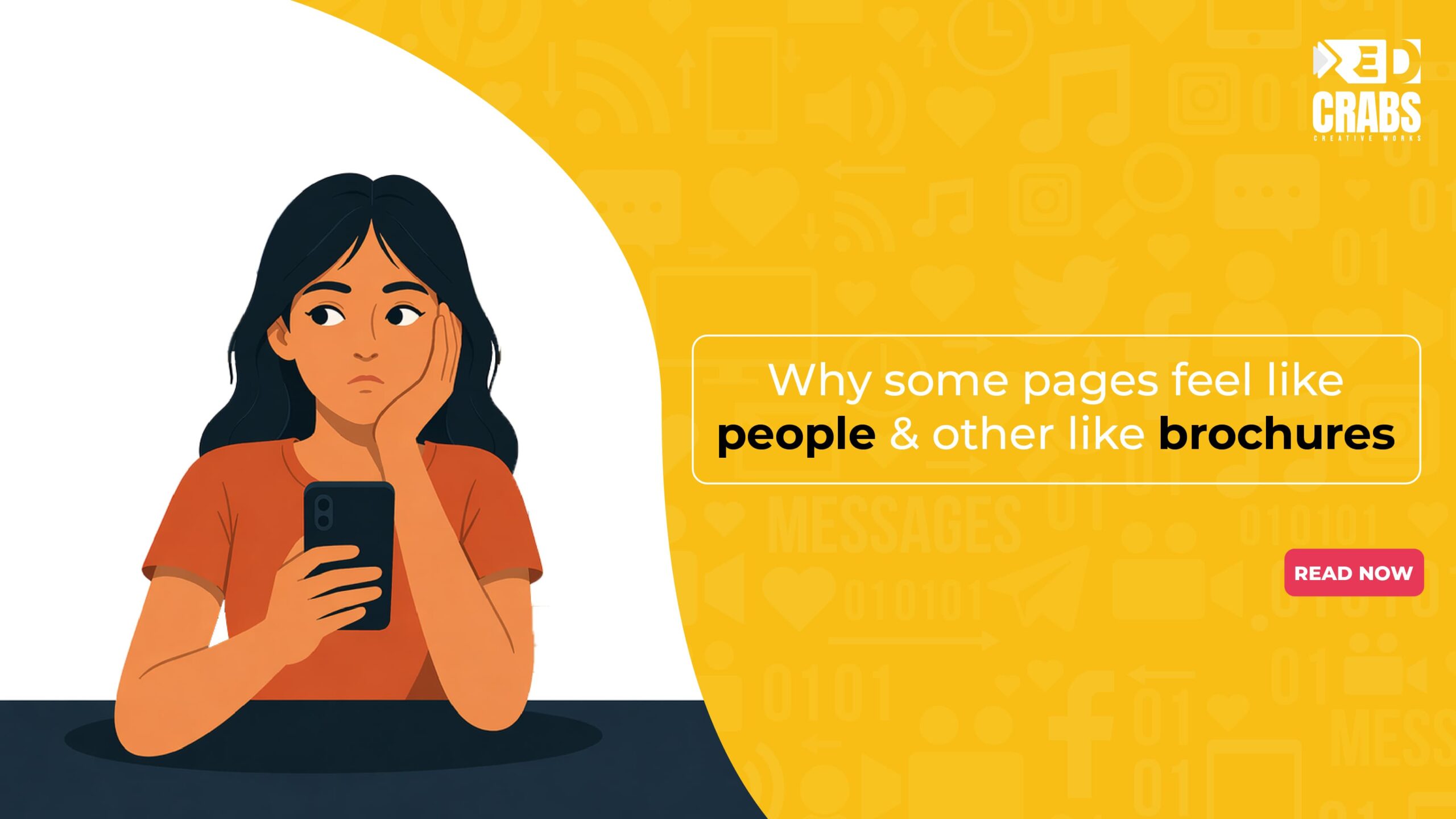 Why Some Pages Feel Like People and Others Like Brochures